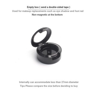 [Hộp rỗng phấn mắt trang điểm] mac Hộp phấn mắt Bảng rỗng omega Hộp rỗng thay thế Son môi tự làm Bảng phấn má hồng hoa cam Sửa chữa đơn sắc She