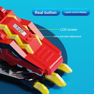 ❤️Đại Lý Mini Đội Biến Dạng Đồng Hồ Đồ Chơi Siêu Khủng Long Biến Áp Điện King Kong Mecha Cậu Bé Đồ Chơi Giáo Dục