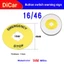 Dấu hiệu cảnh báo dừng khẩn cấp LA38 Nút nhấn Hộp chuyển đổi Bảng nhắc nhở Tấm bảo vệ Vỏ tròn màu vàng Tấm dừng biển
