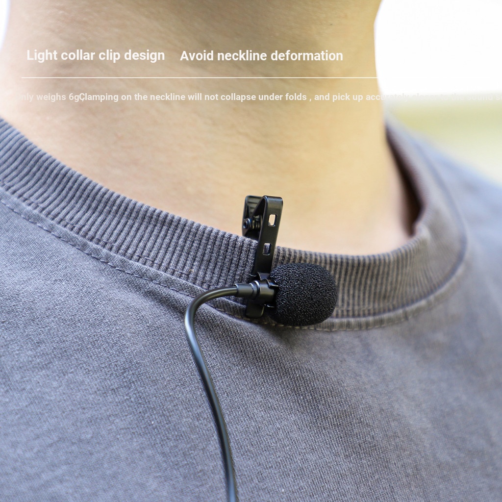 Sunnylife Thích Hợp Cho Insta360 Ace PRO 2 / 1 Lavalier Micro Ghi Âm Giao Diện TypeC