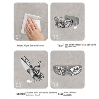 Cắm Dây Điện Giá Đỡ Hộ Gia Đình Bảo Quản Cáp Tổ Chức Không Đục Lỗ Cáp Cố Định Tổ Chức Kẹp Dây Cuộn Dây Cắm Giá Đỡ Cắm Móc Treo Không Đục Lỗ Móc Viscose Mạnh Mẽ Móc Cắm Trong Suốt