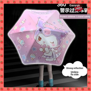 Kuromi Ô Trẻ Em Ô An Toàn Ô Góc Tròn Ô Có Con Lăn Ô Bé Trai Bé Gái Học Sinh Trường Ô Đặc Biệt Ô Mưa Hoặc Mưa Ô Chống Nắng Ô Sun Umbr