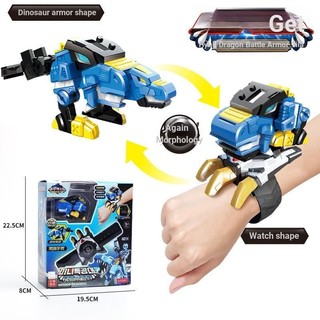 ❤️Đại Lý Mini Đội Biến Dạng Đồng Hồ Đồ Chơi Siêu Khủng Long Biến Áp Điện King Kong Mecha Cậu Bé Đồ Chơi Giáo Dục