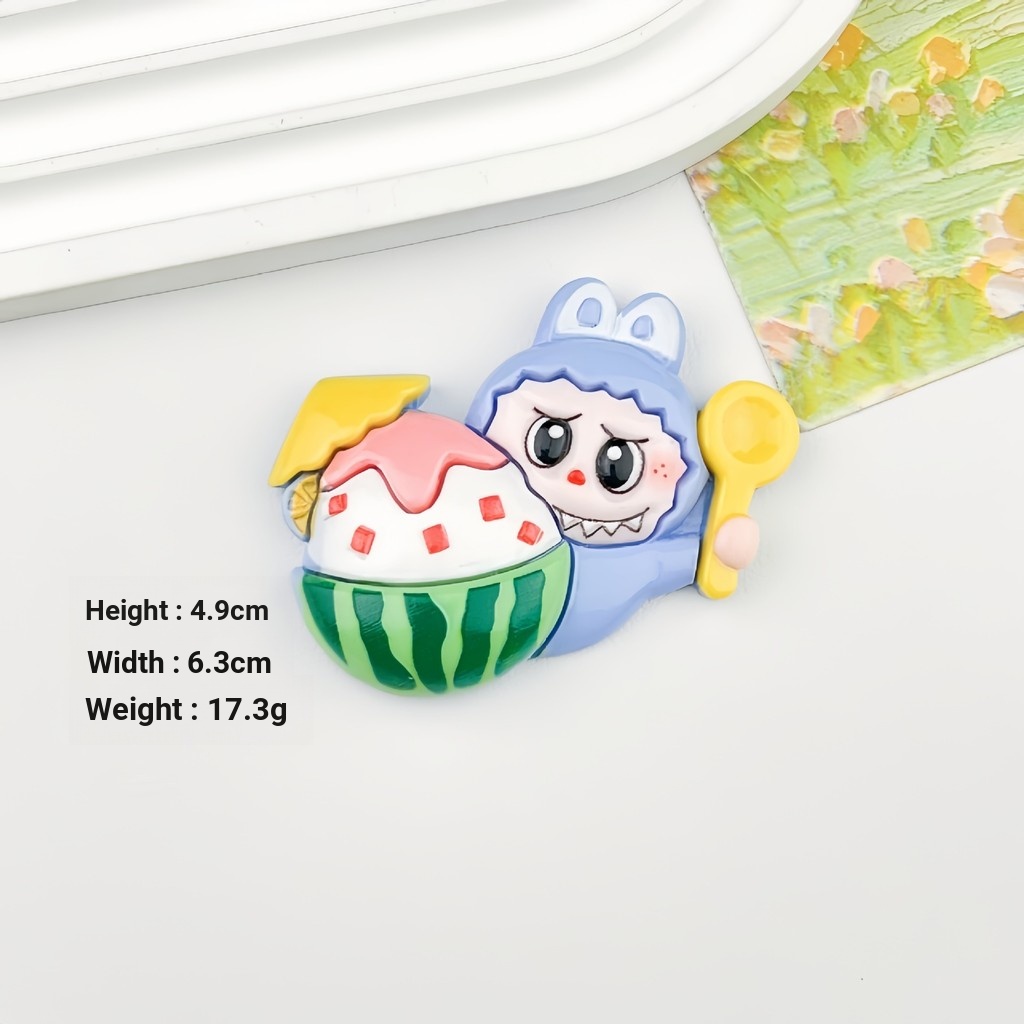 Labubububu Hoạt Hình Món Tráng Miệng Labububu Vải Lỗ Khóa Giày Busch Khóa Giày Giày Lỗ Hoa Giày Khóa Giày Zhibixing crocs Khóa Giày Vui Vẻ DIY Phụ Kiện Có Thể Tháo Rời Khóa Giày ins Giày Hoa