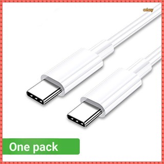 Cáp dữ liệu hai đầu Type-C 5A PD100W Cáp sạc nhanh nam sang nam typec