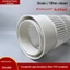 Pvc Tôm Ao Hoa Rò Rỉ Ao Cá Thoát Nước Ổ Cắm Văn Hóa Cá Bullfrog Ant Đáy Nước Thải Ổ Cắm Chống Cảnh Quan Lọc Lưới
