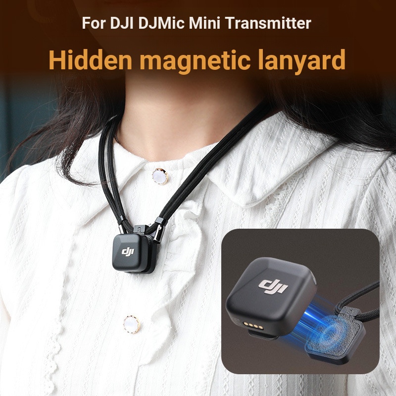 Thích hợp cho Bộ thu Mini DJI Mic Mini Dây buộc từ tính Phụ kiện micrô không dây