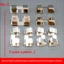 Thích hợp cho Đồng hồ vạn năng FLUKE 15B 17B 18B 15B + 17B + 18B + 12E + Bàn xoay tấm pin