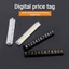 IQGK Hàng Hóa Giá Thẻ Thẻ Giá Sản Phẩm Thẻ Bàn Kỹ Thuật Số Nhãn Giá Hiển Thị Thẻ Trang Sức Giá Nhỏ Mã Tấm