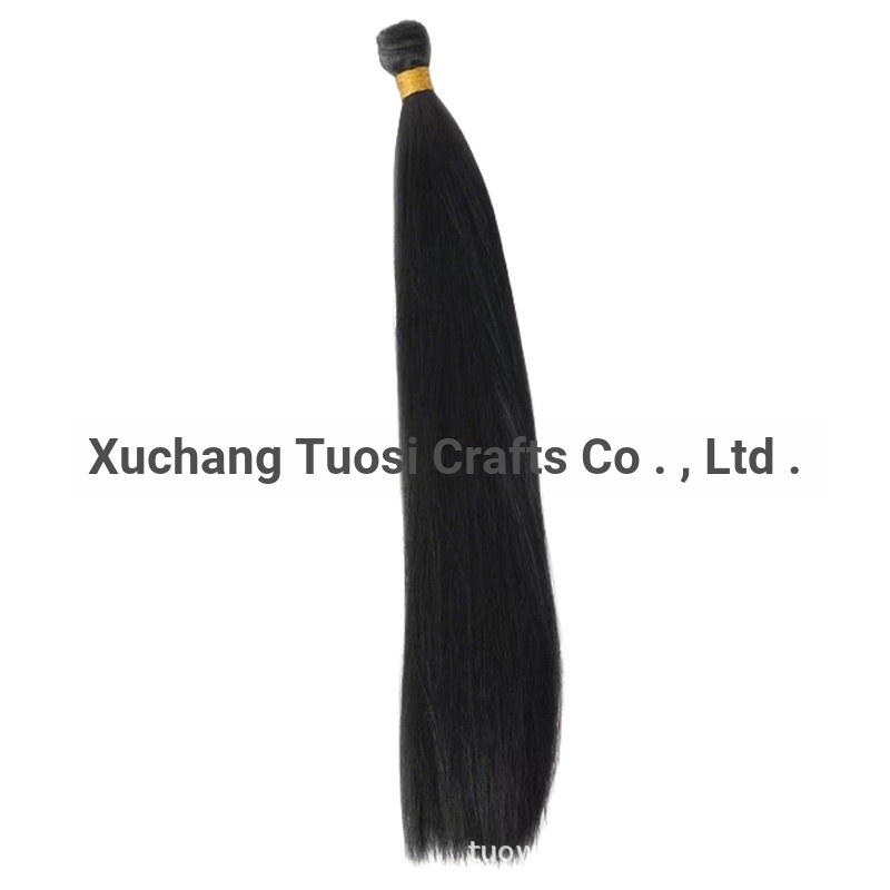 Châu Âu Mỹ Xuyên Biên Giới Tóc Giả YK Sợi Hóa Học Tóc Rèm Ba Gói Sợi Hóa Học Axe Dài Thẳng Tóc Giả Rèm Nhà Sản Xuất