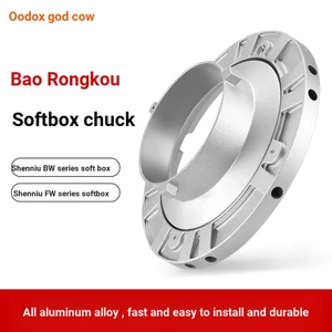 Godox Baorongkou Kim Loại Chuck Studio Light Softbox Chuck Thích Hợp Cho Studio Light / Softbox Chuck