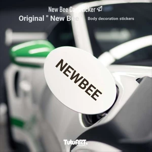 TUTUART Original NEWBEE Vui Vẻ Trang Trí Cơ Thể Miếng Dán NB Hoạt Hình Nội Thất Ô Tô Chống Thấm Nước Phản Quang Miếng Dán