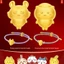 Chiikawa Đồng Thương Hiệu Hạt Xẻ Hấp Bun Bay Sóc Chuyển Hạt Vòng Tay Chúc May Mắn Hoạt Hình Dễ Thương Anime Hàng Hóa Quà Tặng