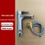 Nhà Vệ Sinh Vòi Inox 304 Lỗ Đơn Nước Chậu Rửa Lạnh Vòi Nóng Lạnh Lưu Vực Phòng Tắm Van Trộn