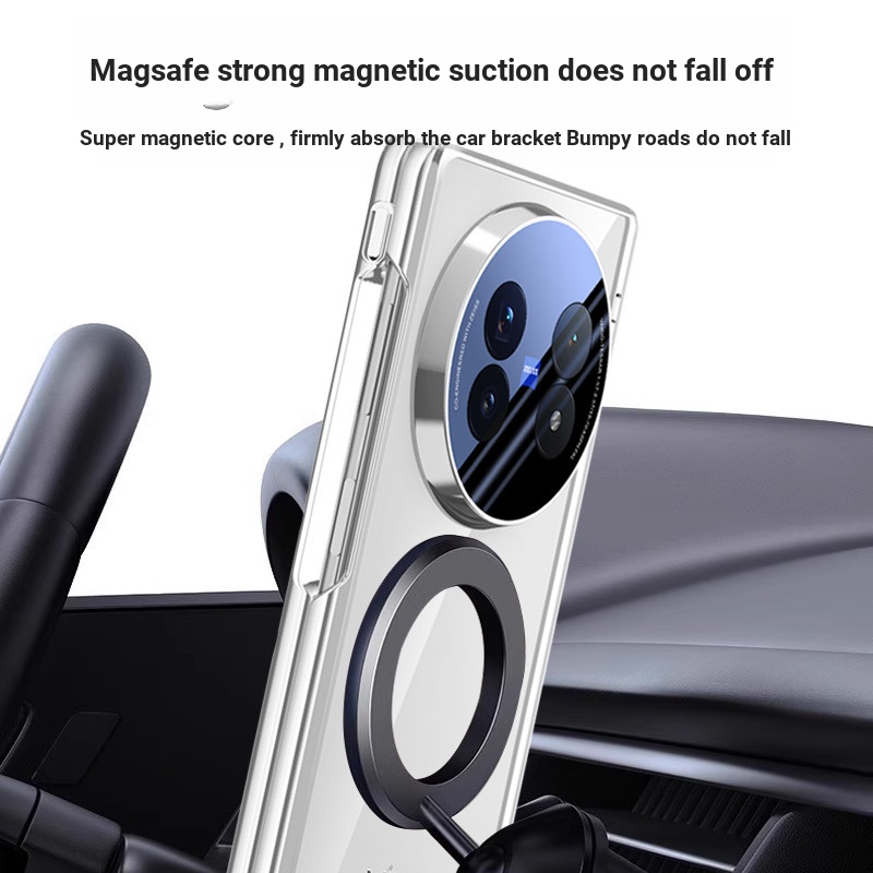 Ốp lưng cho Vivo XFold5 ⭐Vỏ điện thoại PC gấp⭐ Giá đỡ Giá đỡ Tấm bảo vệ màn hình Bản lề Vỏ chống sốc VivoXgold5 X Fold5 Fold 5