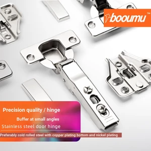 Bản Lề Góc Nhỏ Đệm Hai Tầng Lực Bản Lề Tủ Quần Áo Cửa Gấp Tắt Tiếng Thủy Lực Toàn Bộ Giảm Chấn Bản Lề