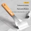 Thép không gỉ Vệ Sinh Xẻng Dày Hộ Gia Đình Đa Năng Xẻng Trang Trí Xi Măng Xẻng Đẹp Đường May Cạp Dụng Cụ