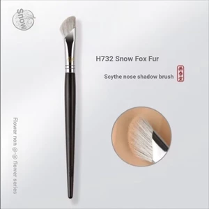 Sơn Chuntang Cọ Trang Điểm H732 Tuyết Cáo Tóc Hình Lượn Mũi Bóng Bàn Chải Nhỏ Đầu xiên Bán Hình Mũi Sửa Chữa Đường Viền Bàn Chải