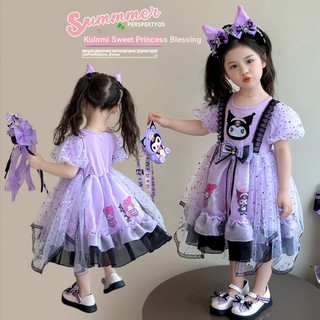Cô Gái Trang Phục Cô Gái Gothic Đầm Công Chúa Cô Gái Tím Đầm Trẻ Em cosplay Trình Diễn Trang Phục X250720