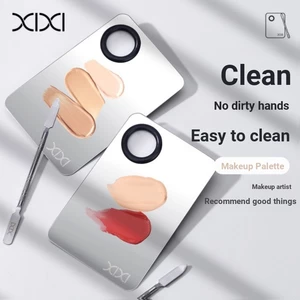 XIXI Dụng Cụ Trang Điểm Bảng Dạng Lỏng Nền Trang Điểm Nghệ Sĩ Son Môi Chuyên Dụng Thép Không Gỉ Pha Trộn Dễ Dàng-C