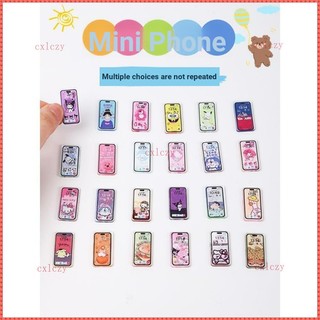 Mô Phỏng Mini Vật Dụng Điện Thoại Di Động Thu Nhỏ Đồ Chơi Điện Thoại Di Động Tiện Ích Phiên Bản Thu Nhỏ Trẻ Em Vật Dụng Nhỏ Phản Diện Đồ Chơi Đồng quê Đồ Chơi Trẻ Em Đồ Chơi Giáo Dục D8UX