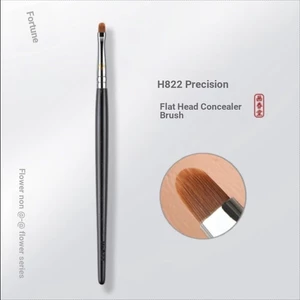 Sơn Chuntang Cọ Trang Điểm H822 Đầu Phẳng Che Khuyết Điểm Bàn Chải Điểm Mụn Vết Xé Rãnh Mũi Mũi Hình Lưỡi Chi Tiết Bàn Chải