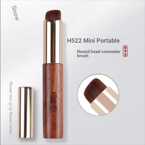 Sơn Chuntang Cọ Trang Điểm H522 Mini Di Động Che Khuyết Điểm Bàn Chải Đầu Tròn Rách Rãnh Bao Điểm Mụn Dấu Vết Thâm Vòng Tròn