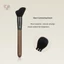 Wenjintang Walnut W18 Wave Contour Brush Wool Modified Facial Ba chiều Contour Brush Shadow Brush Smudge Natural