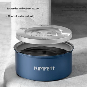 Bát Cho Chó Bát Bát Bằng Thép Không Gỉ Treo Nước Cho Chó Uống Nước Không Ướt Miệng Cho Chó Bát Thức Ăn Có Phụ Kiện Bát Nước Chó Uống Đài Phun Nước