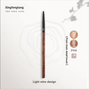 Tre Fengtang Cọ Trang Điểm Suzaku F958 Nón Mũi Nhọn Chi Tiết Bàn Chải Phấn Mắt Nằm Silkworm Bàn Chải Kẻ Mắt Bàn Chải Đầu Mắt Bàn Chải Tre Gió Hall