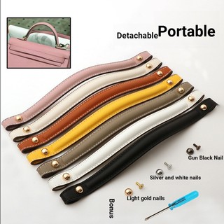 Phụ kiện thay thế dây đeo tay cho túi xách Kelly, da nữ, tay cầm ngắn, có thể tháo rời