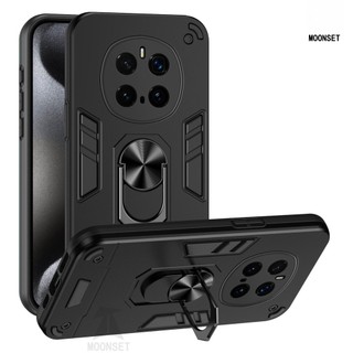Dành Cho Honor Magic 7 / 7 Pro Ốp điện thoại Chiến Binh Thiết Kế Lưng Cứng Có Giá Đỡ Nhẫn Chống Sốc Mềm TPU Nâng Cạnh Mỏng Bao