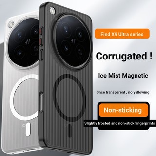 Dành cho FindX9Ultra Tấm Băng Sương Mù Từ Trường Hợp Cặp Đôi Bảo Vệ