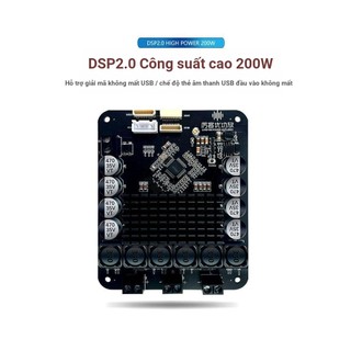 Dsp2.1 Kênh Thế Hệ Thứ Hai Sửa Đổi Kỹ Thuật Số Sốt Mật twsHIFI Bảng Âm Thanh Bộ Khuếch Đại Công Suất Stereo