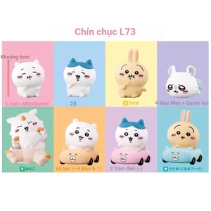 BANDAI Chiikawa3 bạn bè Series 3 gijikawawah nhỏ tám usachi đồ trang trí Chính hãng đồ chơi lần thứ ba lái xe Q4ER