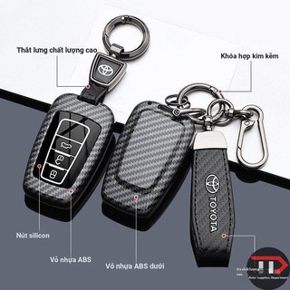 Vỏ chìa khóa ô tô Toyota ABS Thích hợp cho Corolla / Camry / Rongfang / rav4 / Henlanda