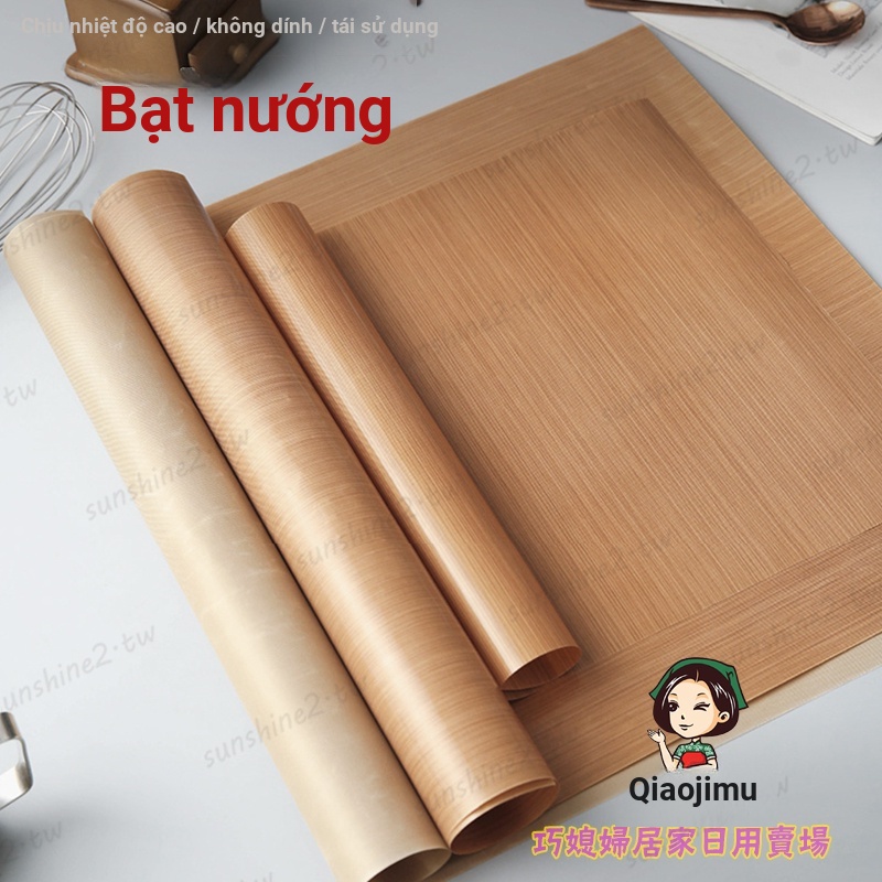 Tấm vải nướng bánh chịu nhiệt cao tiện dụng