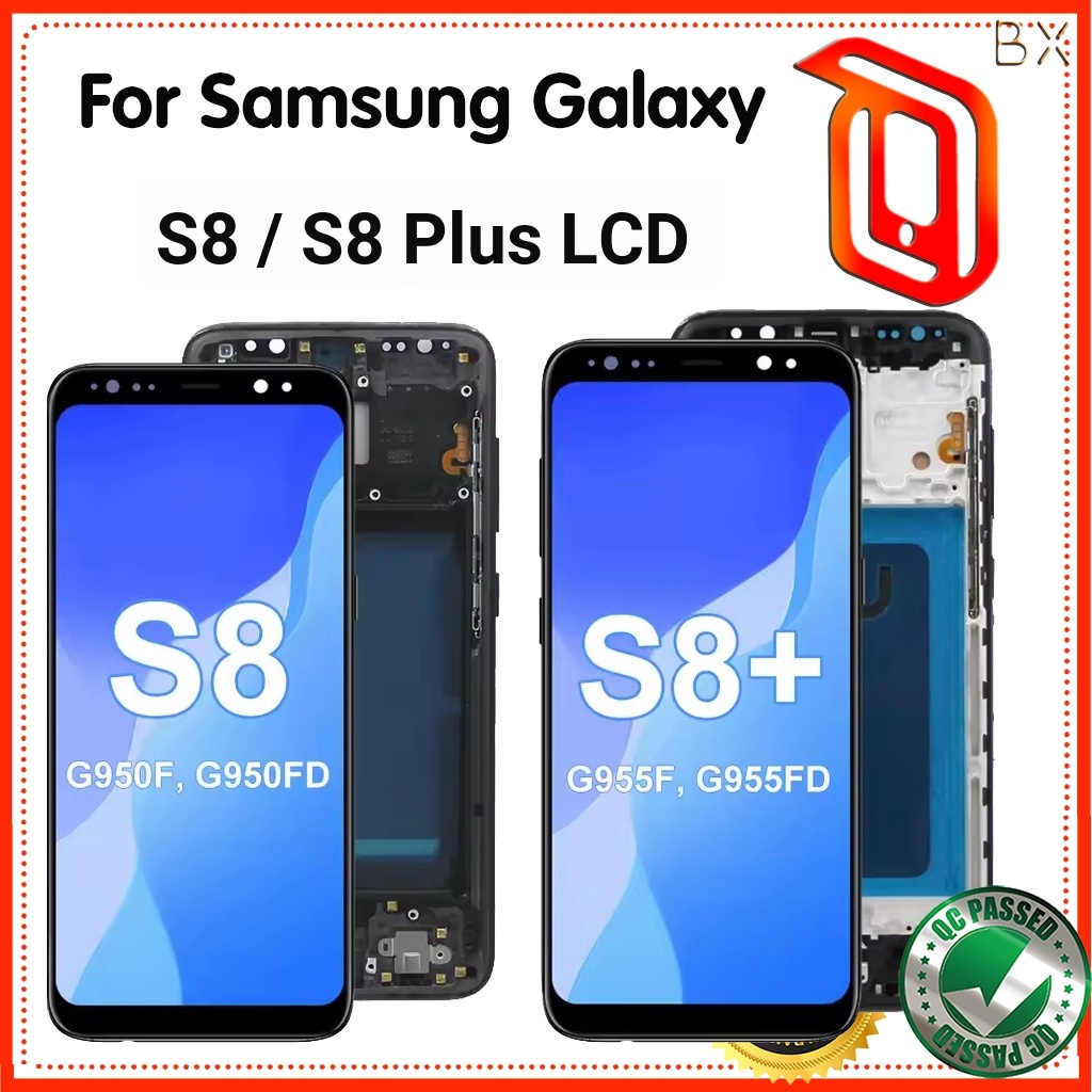 TFT Dành Cho Samsung S8 G950 / S8 Plus G955 Màn Hình LCD Màn Hình Cảm Ứng Kỹ Thuật Số Lắp Ráp