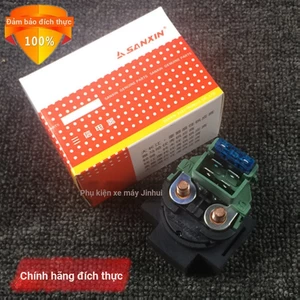 Thích hợp cho Phụ kiện xe máy Spring Breeze chính hãng NK400NK650 Guobin Start Rơle ba chiều Lửa từ tính