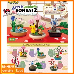 Bộ sưu tập cây trồng trong chậu Pokémon RE-MENT chính hãng 2 câu chuyện bốn mùa nhỏ Jenny Turtle Lugia Pikachu HT5E