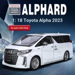 1: 18 Toyota Alpha Mô Phỏng Cửa Điện Ô Tô Mô Hình Xe Kinh Doanh Xe Mô Hình Đồ Trang Trí Đồ Chơi Trẻ Em Xe Ô Tô — ảnh 1