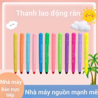 ✅ Không phai màu ✅ Chống thấm nước sinh viên Trong Kho Tranh Graffiti Đánh dấu Công cụ đánh dấu ❃Màu tô sáng rắn nét tập trung vào đánh dấu bút chì màu tài khoản tay xoay son môi tranh học sinh❋