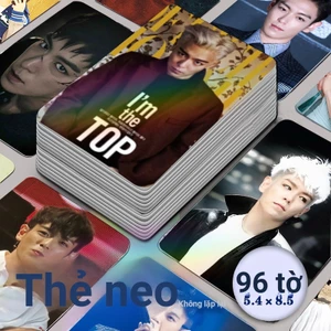 Bán Hàng Mới T.O.P Choi Seung Hyun Laser Photocard 96 Miếng Trọn Bộ BIGBANG Kết Hợp Album Chữ Ký lomo Thẻ Tự In Chất Lượng Cao