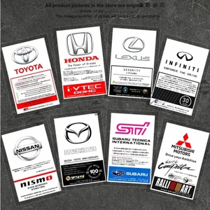 Miếng Dán Tĩnh Điện Chống Thấm Nước Cho Xe Hơi Honda Toyota Nissan Mitsubishi
