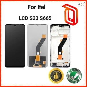 Dành Cho itel S23 S665L Khung Màn Hình Hiển Thị LCD Cảm Ứng Bảng Số Hóa Cho itel S23 ‎Lcd cảm ứng khung S665