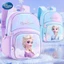 Túi đi học mẫu giáo Disney Nữ Elsa Công chúa Cô gái giảm gánh nặng Ba lô nhỏ nhẹ Đi chơi du lịch