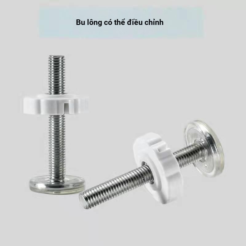 Hàng rào cửa Flat Top Bolt Khe cắm thẻ Cầu thang cho bé Bảo vệ Hàng rào an toàn cho trẻ em Phụ kiện lan can bảo vệ WLN9