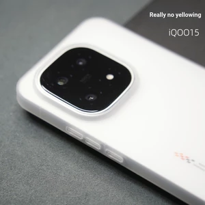 Ốp điện thoại siêu mỏng Micro Matte Hard pp 0,3mm cho IQOO 15 / 13 / Neo 11 / Neo 10 / Z11 Turbo / Z10 Turbo / Z9 Vỏ Honor chống vân tay không màu vàng