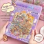 ENWEI 20 Cái [Dòng Tử Vi] Sách Nhãn Dán Phong Cảnh 3D Chất Liệu Chống Thấm Nước Nhãn Dán Dễ Thương Với Nhiều Yếu Tố Cho Bé Gái Trường Học Văn Phòng Phẩm Nhật Ký Vật Dụng