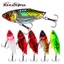 3.5g / 5g / 7g / 10g / 14g Muỗng Mồi Kim Loại Đầy Màu Sắc VIB Chìm Jig Mắt 3D Muỗng Spinner Mồi Cứng Có Móc Treble Đôi